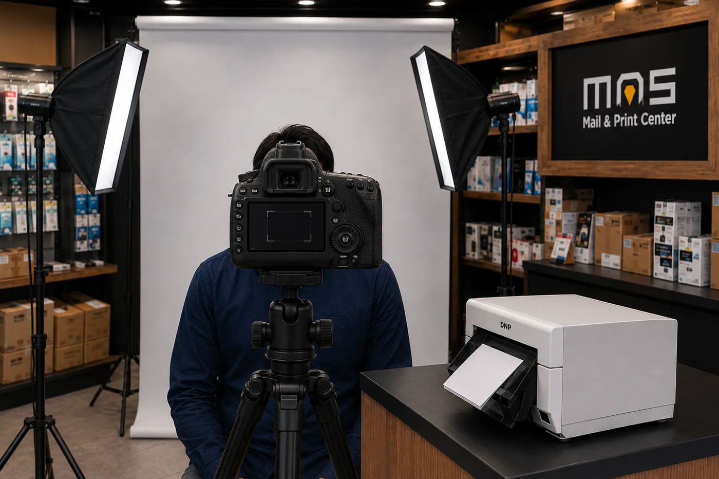 Passport Photos at MAS Mail & Print Center